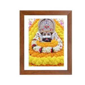 Colored Photo of Khatu Shyam Baba | Divine Shyam Baba Wall Art | Spiritual Decor for Home & Temple | Ideal for puja room