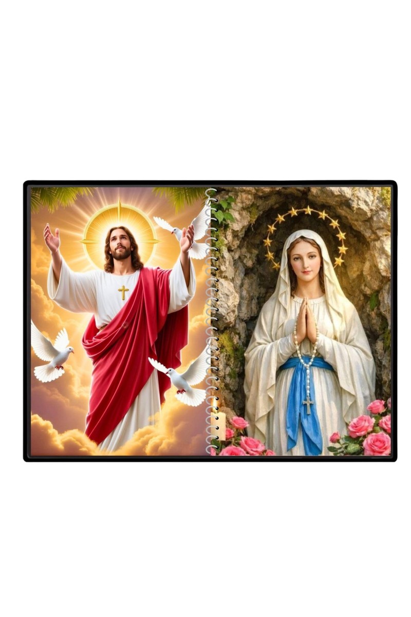 Jesus Christ - Immaculate Conception Laminated Photo - 11x13 Inches, Divine Blessings For Home & Office And Temple Decoration (F16438)