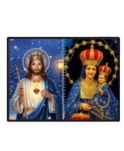 Jesus Christ - Our Lady Of Good Health Laminated Photo - 11x13 Inches, Divine Blessings For Home & Office And Temple Decoration (F16354)