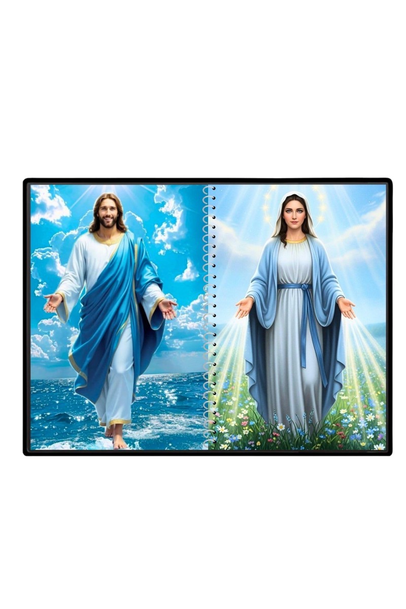 Jesus Christ - Immaculate Conception Laminated Photo - 11x13 Inches, Divine Blessings For Home & Office And Temple Decoration (F16439)