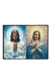 Jesus Christ - Our Lady Of Grace Laminated Photo - 11x13 Inches, Divine Blessings For Home & Office And Temple Decoration (F16425)