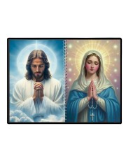 Jesus Christ - Our Lady Of Grace Laminated Photo - 11x13 Inches, Divine Blessings For Home & Office And Temple Decoration (F16425)