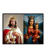 Jesus Christ - Our Lady Of Good Health Laminated Photo - 11x13 Inches, Divine Blessings For Home & Office And Temple Decoration (F16356)