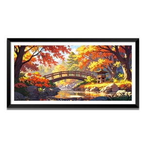Nature Landscape Floating Frame Scenery Digital Print - (I5846) - 24x48 inch Modern Nature Wall Art for Living Room, Bedroom, Office, Hotels, Drawing Room Nature Landscape Floating Frame Scenery Digital Print - (I5846) - 24x48 inch Modern Nature Wall Art for Living Room, Bedroom, Office, Hotels, Drawing Room