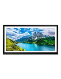 Nature Landscape Floating Frame Scenery Digital Print - (I5838) - 18x36 inch Modern Nature Wall Art for Living Room, Bedroom, Office, Hotels, Drawing Room