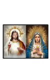 Jesus Christ - Our Lady Of Sorrows Laminated Photo - 11x13 Inches, Divine Blessings For Home & Office And Temple Decoration (F16342)