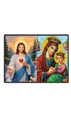 Jesus Christ - Our Lady Of Perpetual Help Laminated Photo - 7x9 Inches, Divine Blessings For Home & Office And Temple Decoration (F16364)