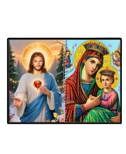 Jesus Christ - Our Lady Of Perpetual Help Laminated Photo - 11x13 Inches, Divine Blessings For Home & Office And Temple Decoration (F16364)