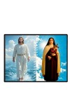 Jesus Christ - St. Therese Of Lisieux Laminated Photo - 11x13 Inches, Divine Blessings For Home & Office And Temple Decoration (F16250)