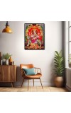 Nava Durga Laminated Photo - 13x15 Inches, Divine Blessings for Home & Office and Temple Decoration