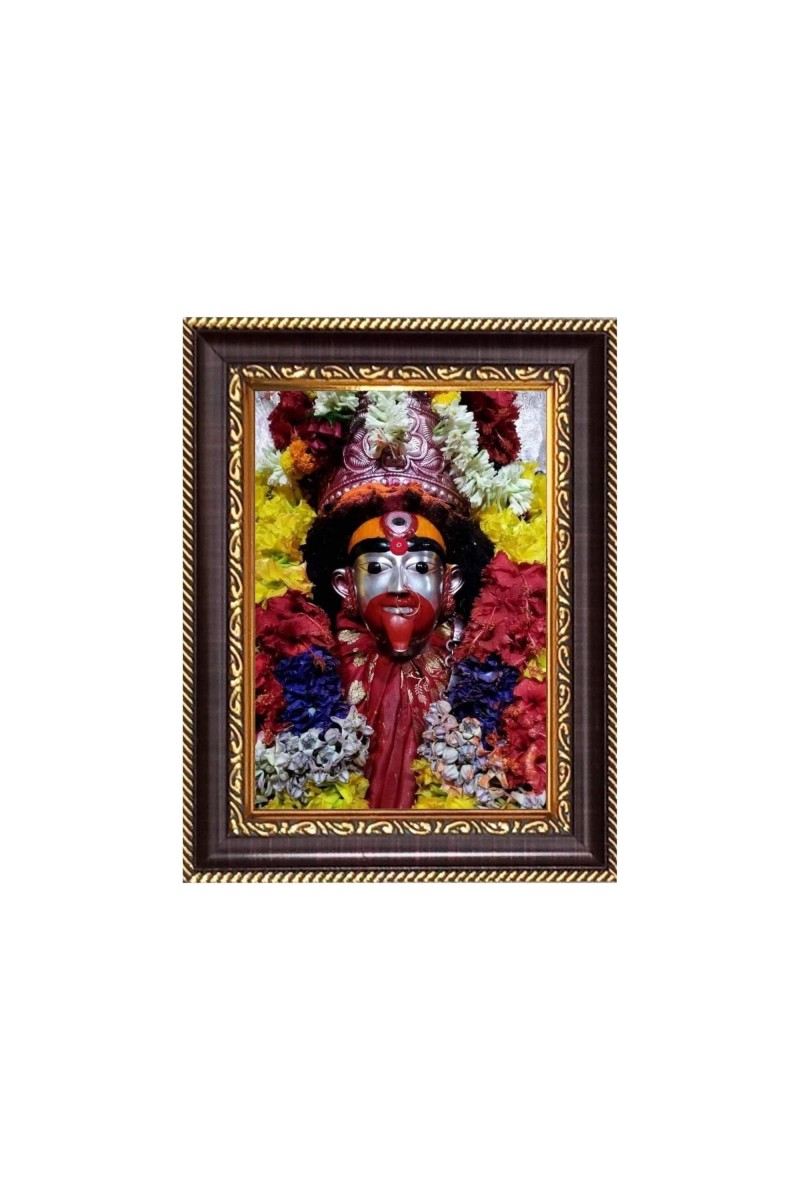 Sri Maa Tara Digital Print Photo 6.7x8.7 inches - Vibrant Religious Wall Art for Home, Office and Temple Decor.