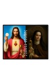 Jesus Christ - Our Lady Of Sorrows Laminated Photo - 11x13 Inches, Divine Blessings For Home & Office And Temple Decoration (F16297)