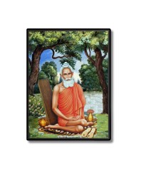 Sri Sri Baba Loknath. Laminated Photo - 5x7 Inches, Divine Blessings for Home & Office and Temple Decoration