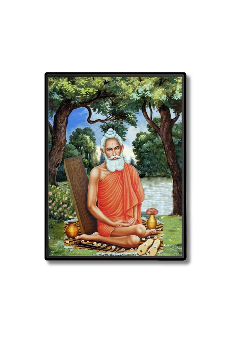 Sri Sri Baba Loknath. Laminated Photo - 5x7 Inches, Divine Blessings for Home & Office and Temple Decoration