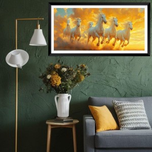 Nature Landscape Floating Frame Scenery Digital Print - (I5889) - 24x48 inch Modern Nature Wall Art for Living Room, Bedroom, Office, Hotels, Drawing Room Nature Landscape Floating Frame Scenery Digital Print - (I5889) - 24x48 inch Modern Nature Wall Art for Living Room, Bedroom, Office, Hotels, Drawing Room