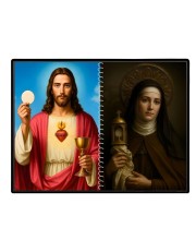 Immaculate Heart Of Mary Laminated Photo - 11x13 Inches, Divine Blessings For Home & Office And Temple Decoration (F16452)
