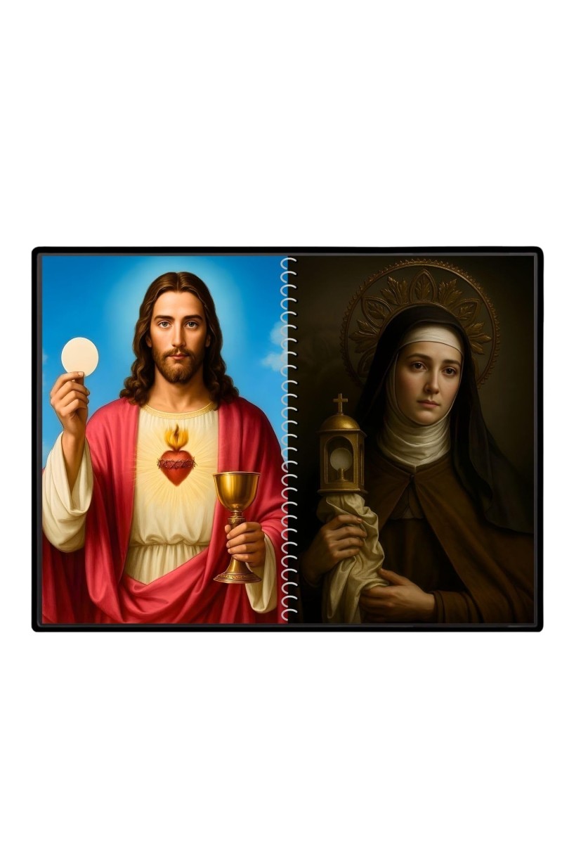 Immaculate Heart Of Mary Laminated Photo - 11x13 Inches, Divine Blessings For Home & Office And Temple Decoration (F16452)