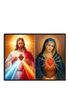 Jesus Christ - Our Lady Of Sorrows Laminated Photo - 11x13 Inches, Divine Blessings For Home & Office And Temple Decoration (F16341)