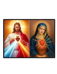 Jesus Christ - Our Lady Of Sorrows Laminated Photo - 9x11 Inches, Divine Blessings For Home & Office And Temple Decoration (F16341)