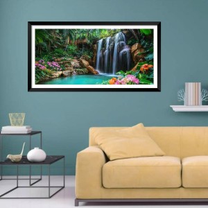 Nature Landscape Floating Frame Scenery Digital Print - (I5793) - 12x24 inch Modern Nature Wall Art for Living Room, Bedroom, Office, Hotels, Drawing Room Nature Landscape Floating Frame Scenery Digital Print - (I5793) - 12x24 inch Modern Nature Wall Art for Living Room, Bedroom, Office, Hotels, Drawing Room