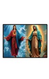 Jesus Christ - Immaculate Conception Laminated Photo - 11x13 Inches, Divine Blessings For Home & Office And Temple Decoration (F16273)