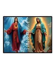 Jesus Christ - Immaculate Conception Laminated Photo - 11x13 Inches, Divine Blessings For Home & Office And Temple Decoration (F16273)