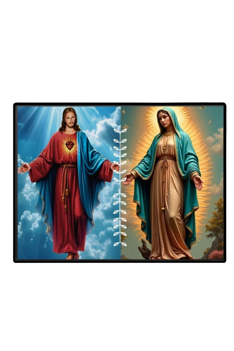 Jesus Christ - Immaculate Conception Laminated Photo - 11x13 Inches, Divine Blessings For Home & Office And Temple Decoration (F16273)