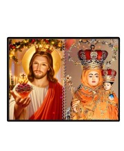 Jesus Christ - Our Lady Of Good Health Laminated Photo - 11x13 Inches, Divine Blessings For Home & Office And Temple Decoration (F16361)
