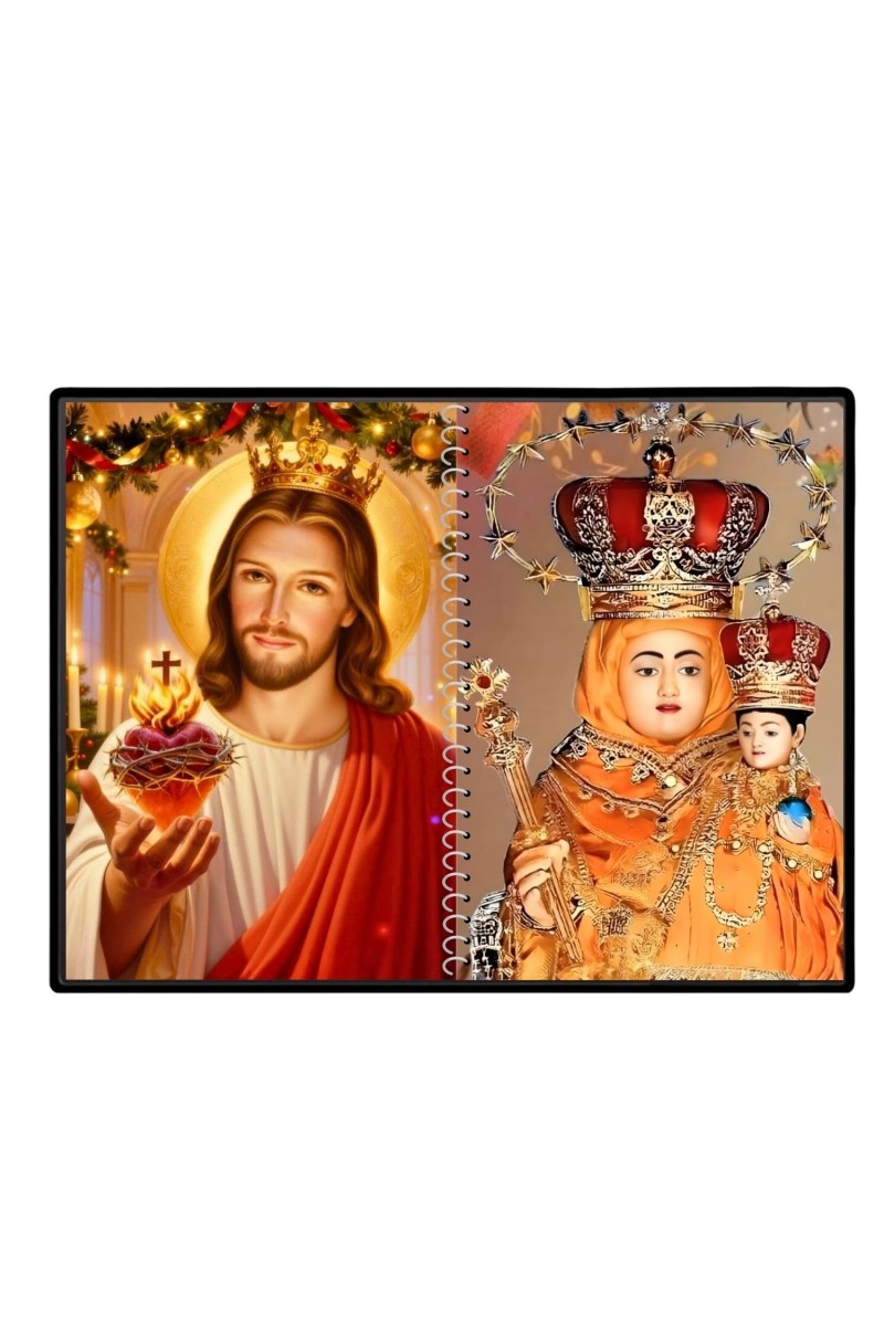 Jesus Christ - Our Lady Of Good Health Laminated Photo - 11x13 Inches, Divine Blessings For Home & Office And Temple Decoration (F16361)