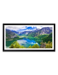 Nature Landscape Floating Frame Scenery Digital Print - (I5851) - 12x24 inch Modern Nature Wall Art for Living Room, Bedroom, Office, Hotels, Drawing Room