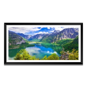 Nature Landscape Floating Frame Scenery Digital Print - (I5851) - 12x24 inch Modern Nature Wall Art for Living Room, Bedroom, Office, Hotels, Drawing Room Nature Landscape Floating Frame Scenery Digital Print - (I5851) - 12x24 inch Modern Nature Wall Art for Living Room, Bedroom, Office, Hotels, Drawing Room