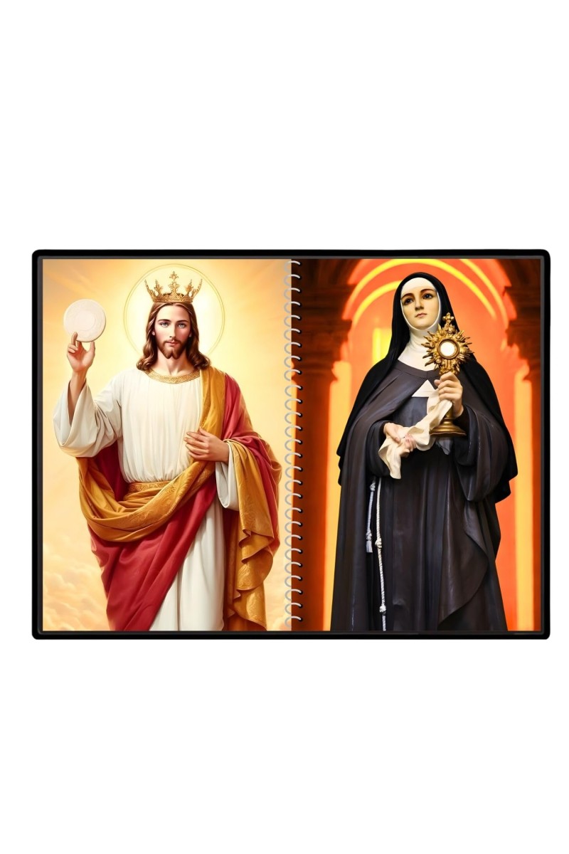 Immaculate Heart Of Mary Laminated Photo - 11x13 Inches, Divine Blessings For Home & Office And Temple Decoration (F16454)