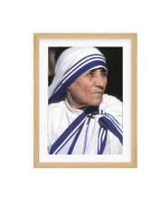 Inspiring Mother Teresa Colored Photo| Saint of Kolkata |Perfect for Home, Office, or ReligiousDecoration |Ideal Spiritual Gift