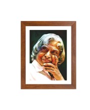 Inspirational Dr. A.P.J. Abdul Kalam Colored Photo |Motivational Wall Art for Home, Office, or Classroom