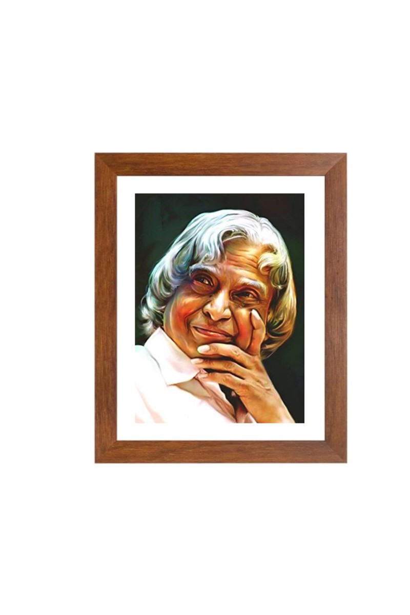 Inspirational Dr. A.P.J. Abdul Kalam Colored Photo |Motivational Wall Art for Home, Office, or Classroom
