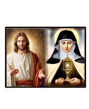 Immaculate Heart Of Mary Laminated Photo - 11x13 Inches, Divine Blessings For Home & Office And Temple Decoration (F16455)