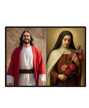 Jesus Christ - St. Therese Of Lisieux Laminated Photo - 11x13 Inches, Divine Blessings For Home & Office And Temple Decoration (F16408)