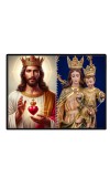 Jesus Christ - Our Lady Of Good Health Laminated Photo - 11x13 Inches, Divine Blessings For Home & Office And Temple Decoration (F16352)