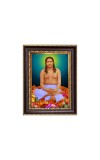 Nigamananda Paramahansa Digital Print Photo 10.7x12.7 inches - Vibrant Religious Wall Art for Home or Office Decor.