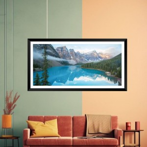 Nature Landscape Floating Frame Scenery Digital Print - (I5605) - 12x24 inch Modern Nature Wall Art for Living Room, Bedroom, Office, Hotels, Drawing Room Nature Landscape Floating Frame Scenery Digital Print - (I5605) - 12x24 inch Modern Nature Wall Art for Living Room, Bedroom, Office, Hotels, Drawing Room