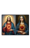 Jesus Christ - Our Lady Of Sorrows Laminated Photo - 13x15 Inches, Divine Blessings For Home & Office And Temple Decoration (F16343)