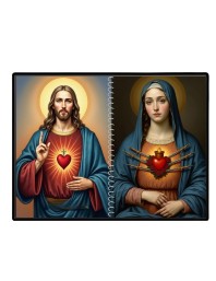 Jesus Christ - Our Lady Of Sorrows Laminated Photo - 11x13 Inches, Divine Blessings For Home & Office And Temple Decoration (F16343)
