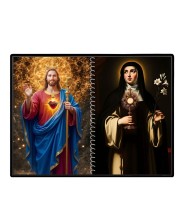 Immaculate Heart Of Mary Laminated Photo - 13x15 Inches, Divine Blessings For Home & Office And Temple Decoration (F16447)