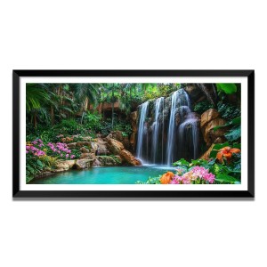 Nature Landscape Floating Frame Scenery Digital Print - (I5793) - 12x24 inch Modern Nature Wall Art for Living Room, Bedroom, Office, Hotels, Drawing Room Nature Landscape Floating Frame Scenery Digital Print - (I5793) - 12x24 inch Modern Nature Wall Art for Living Room, Bedroom, Office, Hotels, Drawing Room