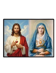 Jesus Christ - Our Lady Of Sorrows Laminated Photo - 7x9 Inches, Divine Blessings For Home & Office And Temple Decoration (F16349)