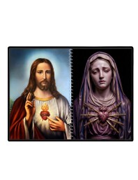 Jesus Christ - Our Lady Of Sorrows Laminated Photo - 13x15 Inches, Divine Blessings For Home & Office And Temple Decoration (F16336)