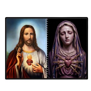 Jesus Christ - Our Lady Of Sorrows Laminated Photo - 5x7 Inches, Divine Blessings For Home & Office And Temple Decoration (F16336)