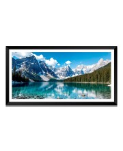 Nature Landscape Floating Frame Scenery Digital Print - (I5547) - 12x24 inch Modern Nature Wall Art for Living Room, Bedroom, Office, Hotels, Drawing Room