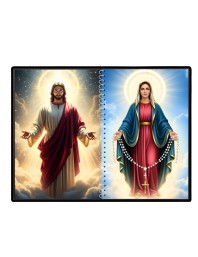 Jesus Christ - Immaculate Conception Laminated Photo - 13x15 Inches, Divine Blessings For Home & Office And Temple Decoration (F16443)