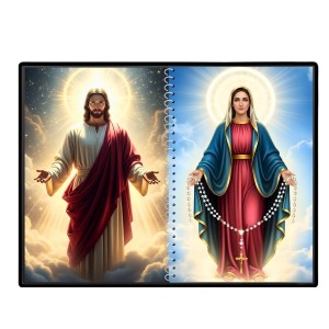 Jesus Christ-Immaculate Conception Laminated Photo - 7x9 Inches, Divine Blessings For Home & Office And Temple Decoration (F16443)